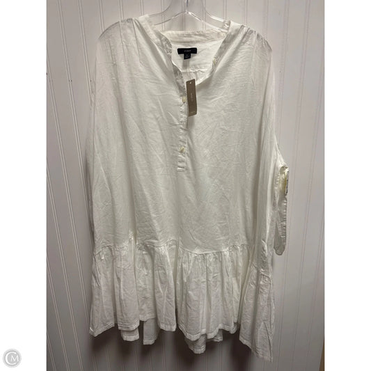Dress Casual Midi By J. Crew In White, Size: S