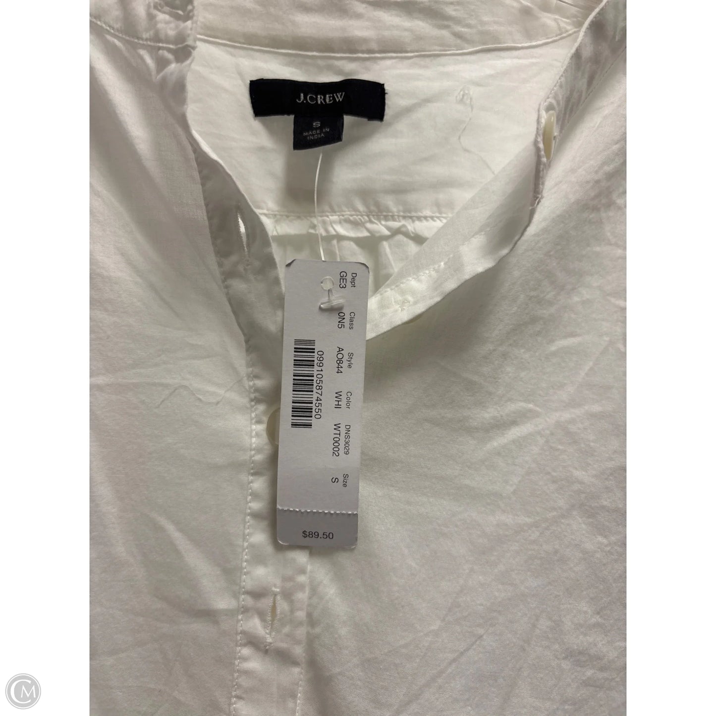 Dress Casual Midi By J. Crew In White, Size: S