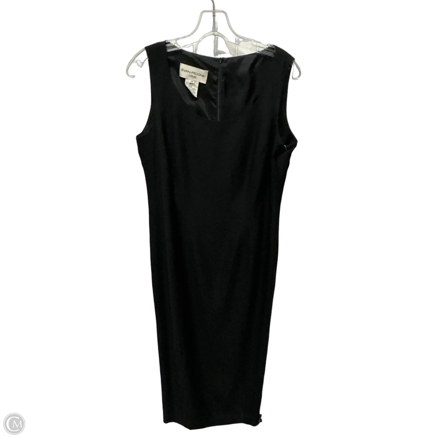 Dress Casual Maxi By Evan-picone In Black, Size: M