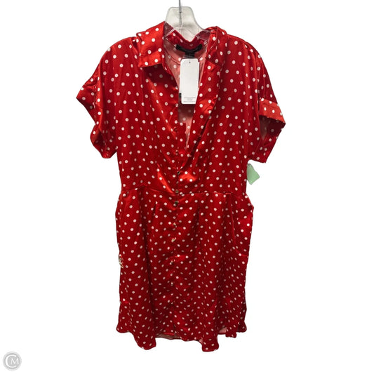 Dress Casual Maxi By French Connection In Red, Size: Xl