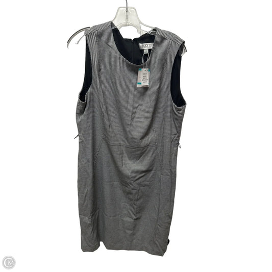 Dress Casual Midi By Kasper In Grey, Size: Xl