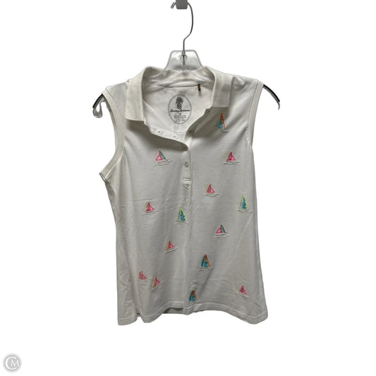 Top Sleeveless By Tommy Bahama In White, Size: S