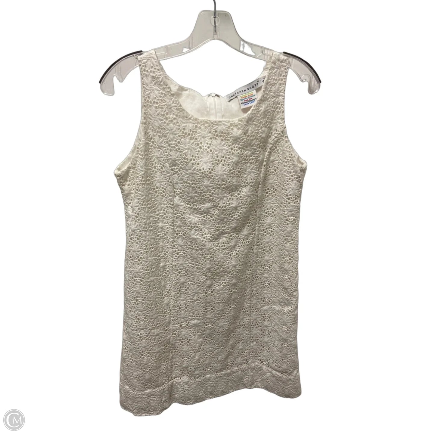 Dress Casual Midi By Gretchen Scott In White, Size: M