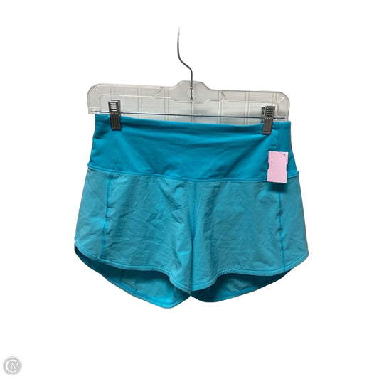 Athletic Shorts By Lululemon In Teal, Size: S