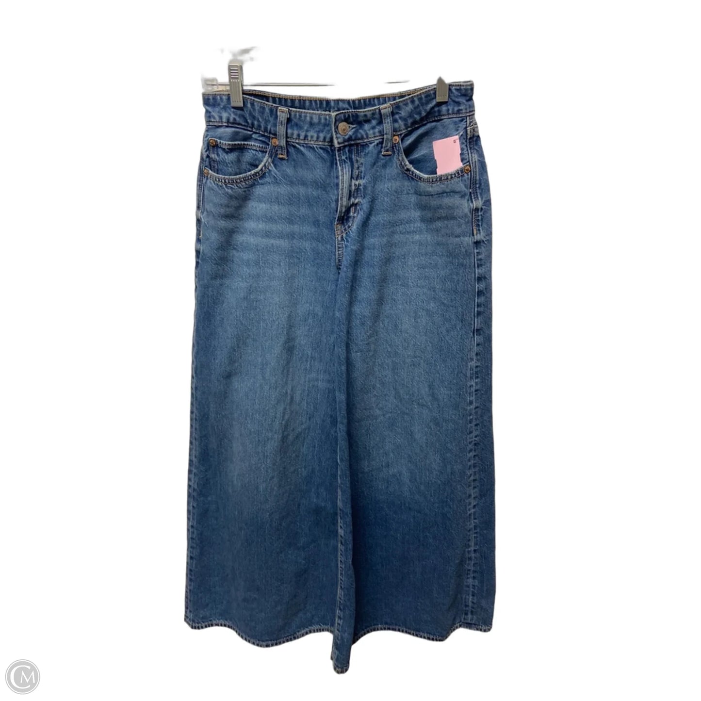Jeans Boyfriend By American Eagle In Blue Denim, Size: 2
