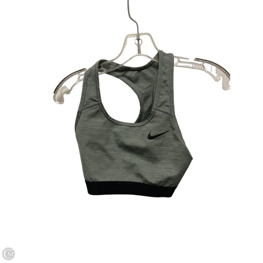 Athletic Bra By Nike In Grey, Size: M