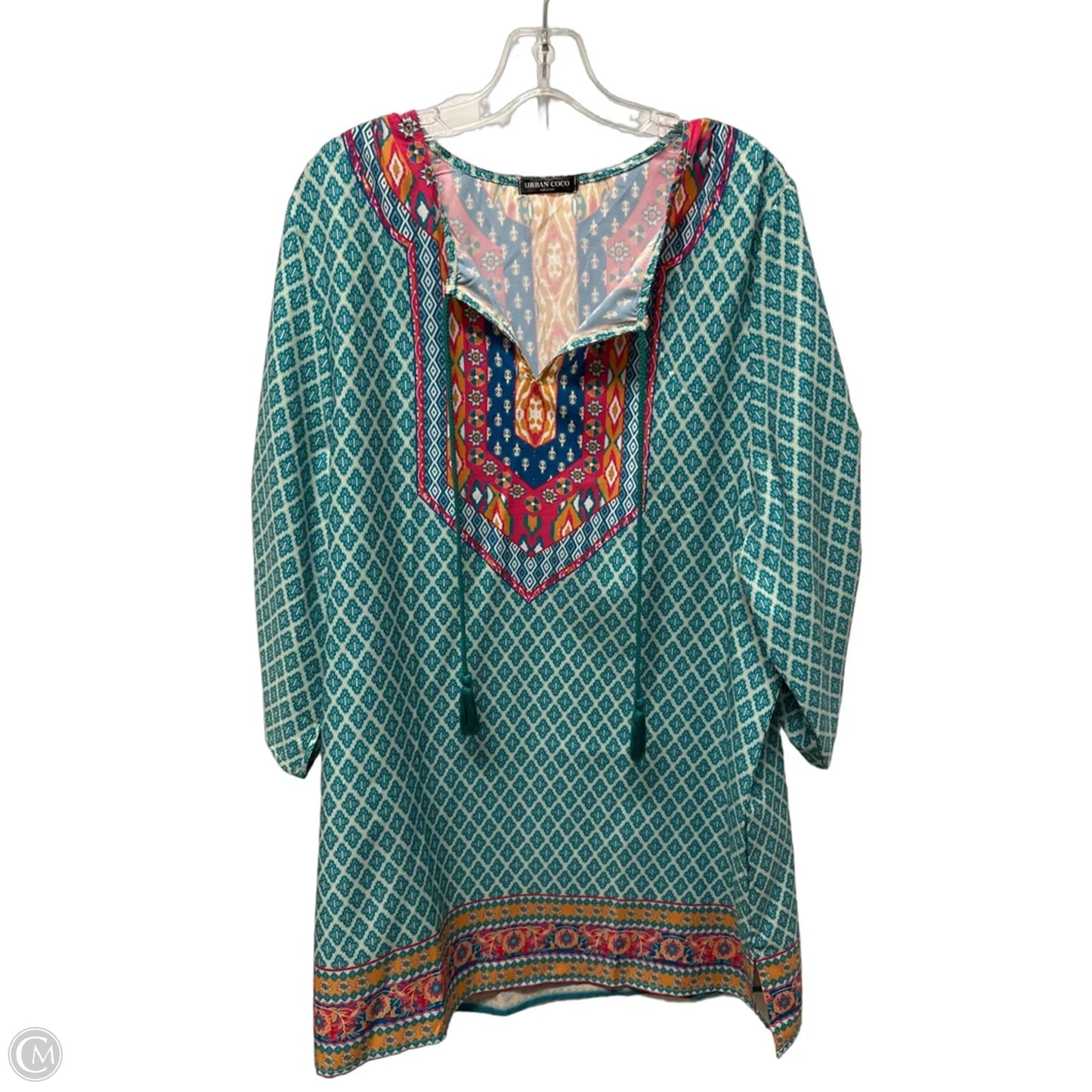 Swimwear Cover-up By Urban Coco In Green, Size: Osfm