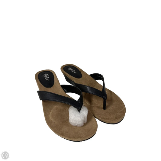 Sandals Flats By Style And Company In Black, Size: 7.5