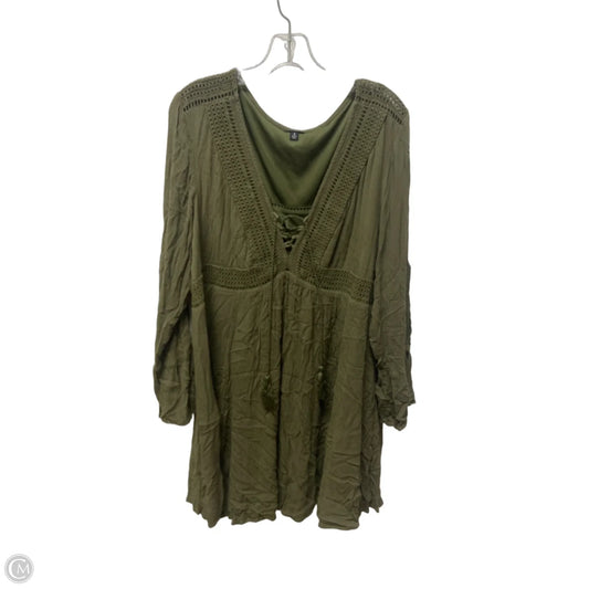 Dress Casual Midi By Torrid In Green, Size: 2x