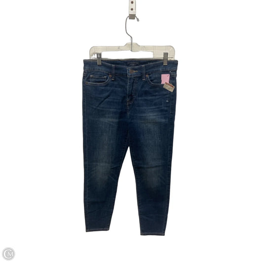 Jeans Skinny By Lucky Brand In Blue Denim, Size: 8