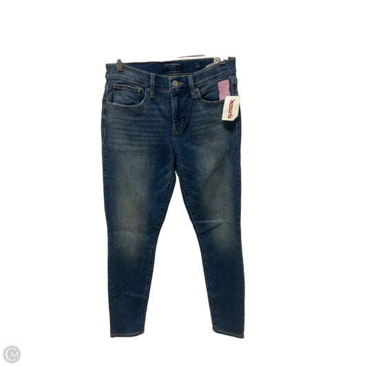 Jeans Skinny By Lucky Brand In Blue Denim, Size: 8