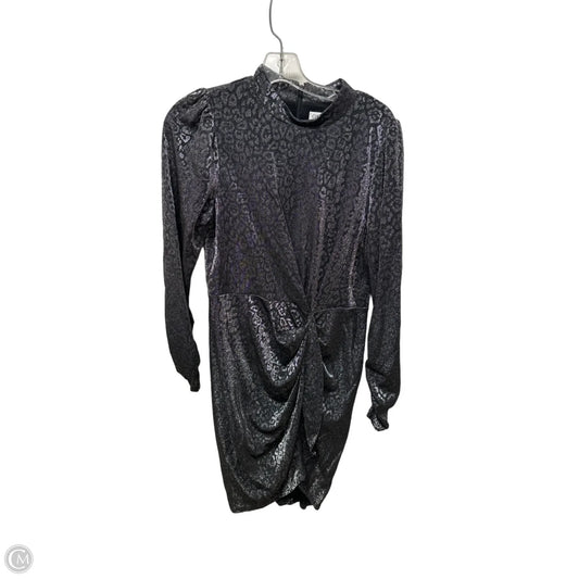 Dress Casual Midi By Calvin Klein In Silver, Size: L