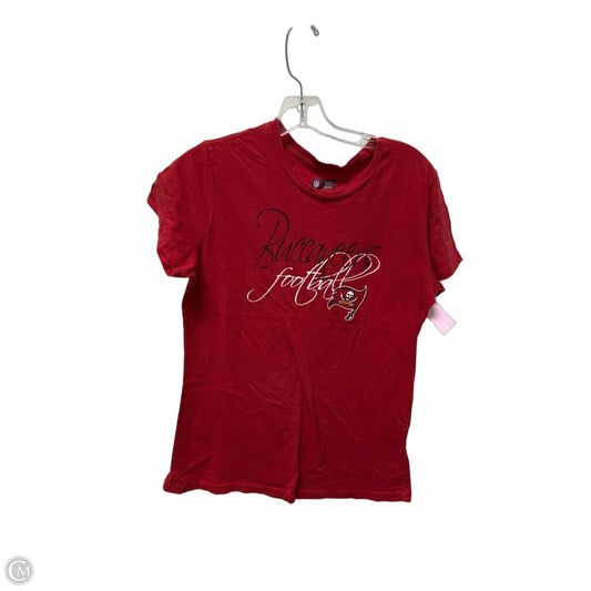 Top Short Sleeve By Top Style In Red, Size: Xl