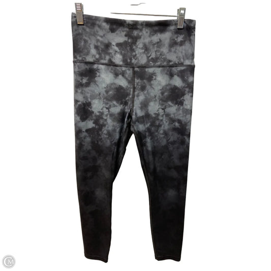 Athletic Leggings By Athleta In Black & Blue, Size: M