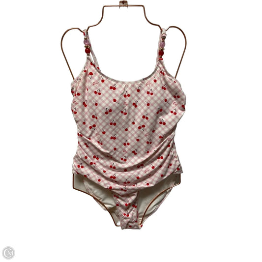Swimsuit By Betsey Johnson In Pink, Size: M