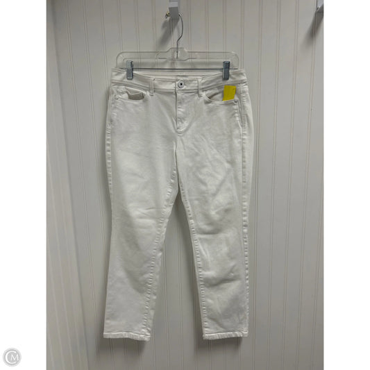 Jeans Skinny By J. Jill In White, Size: 8