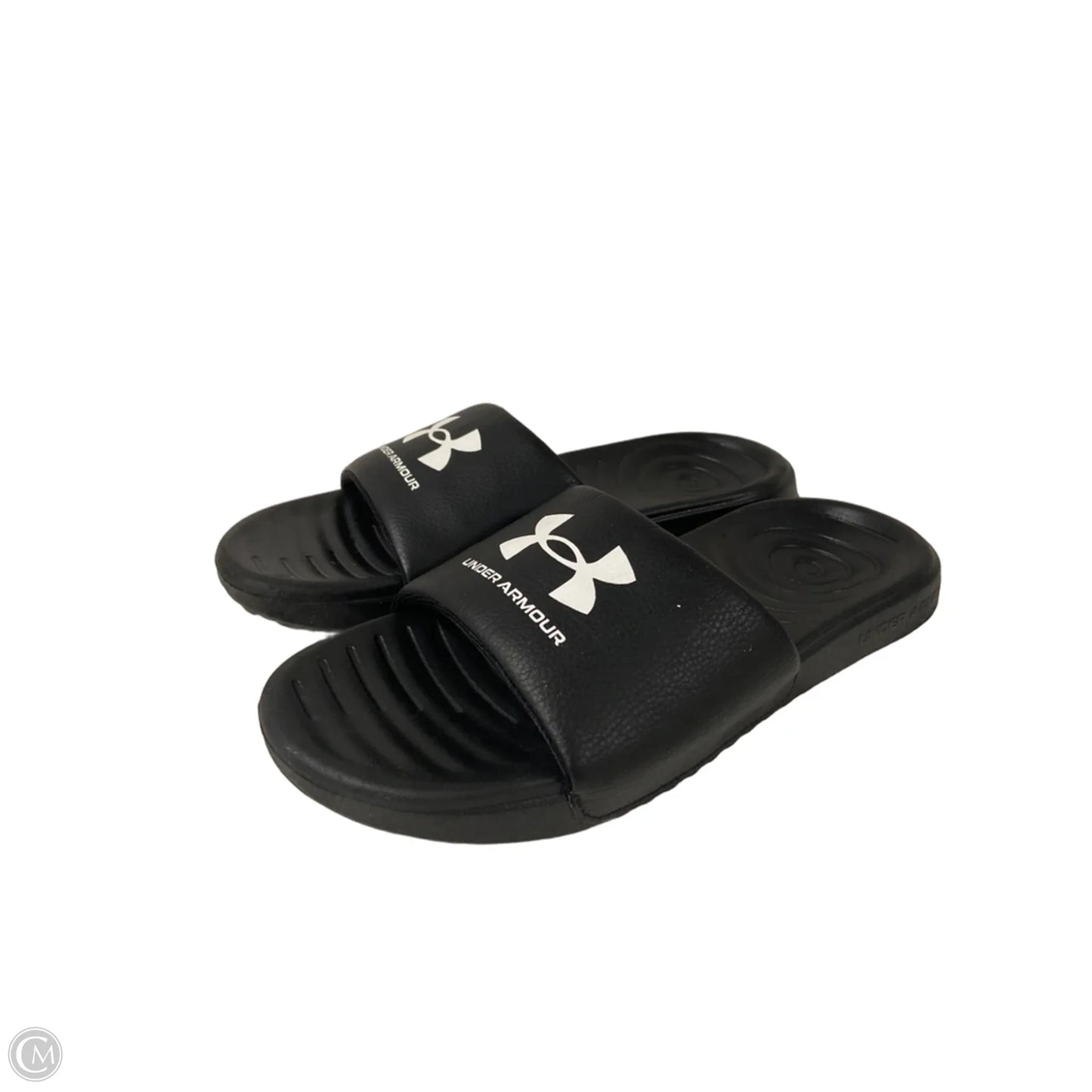 Sandals Sport By Under Armour In Black, Size: 8