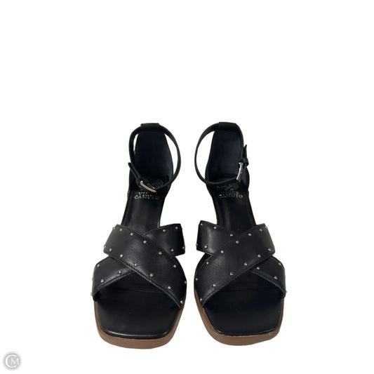 Sandals Heels Block By Vince Camuto In Black, Size: 8.5