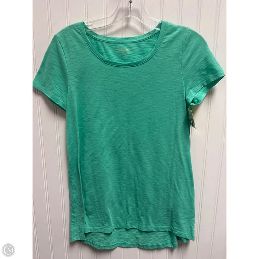 Top Short Sleeve Designer By Lilly Pulitzer In Green, Size: S