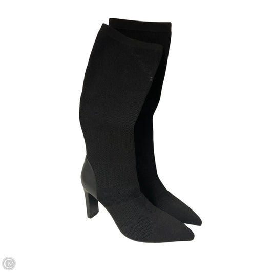 Boots Over-the-knee Heels By Cosy Island In Black, Size: 7