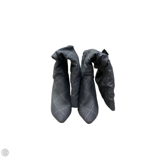 Boots Mid-calf Heels By Clothes Mentor In Grey, Size: 7