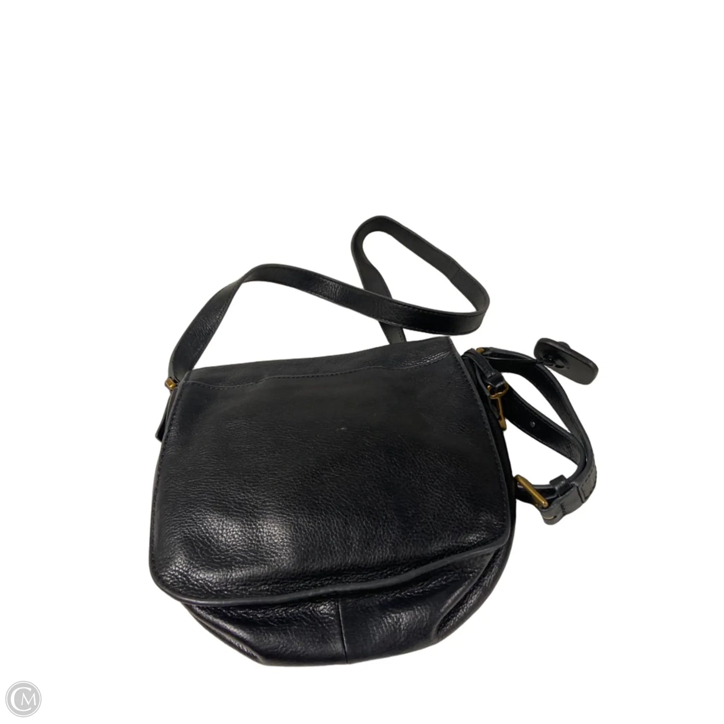 Crossbody Leather By Fossil, Size: Medium