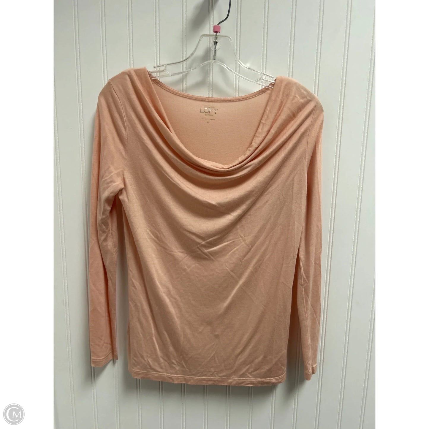 Top Long Sleeve By Loft In Mauve, Size: Sp