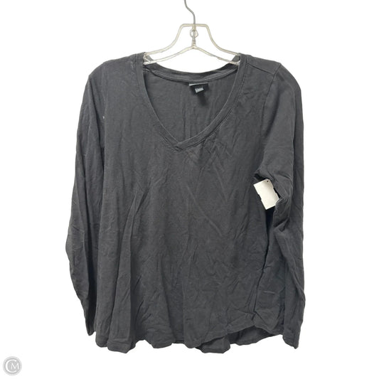 Top Long Sleeve By Torrid In Black, Size: M