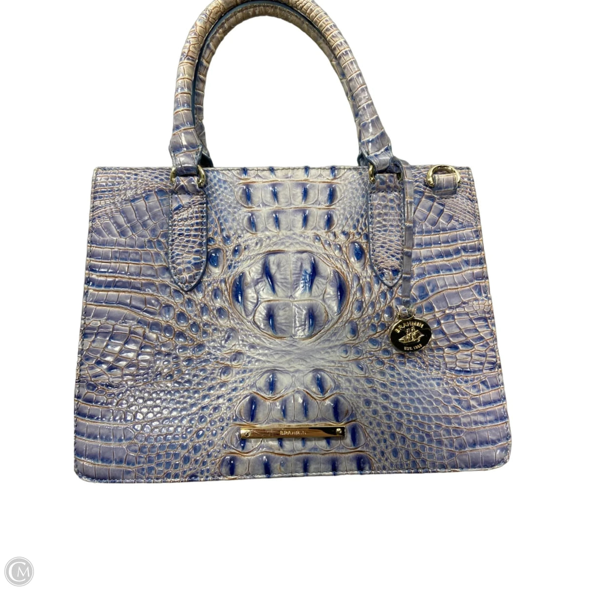 Handbag Designer By Brahmin, Size: Medium