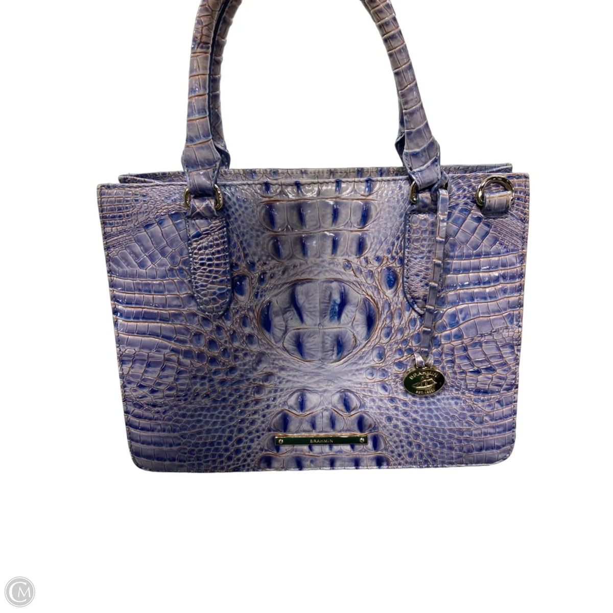 Handbag Designer By Brahmin, Size: Medium