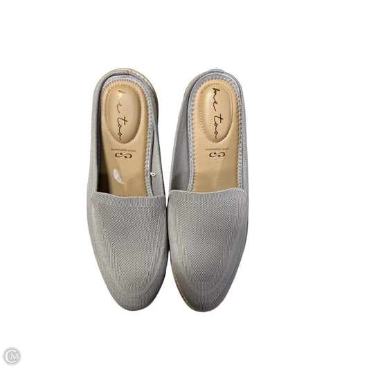Sandals Flats By Me Too In Grey, Size: 10