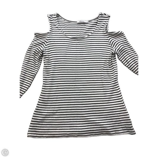 Top Long Sleeve By Red Haute In Striped Pattern, Size: L