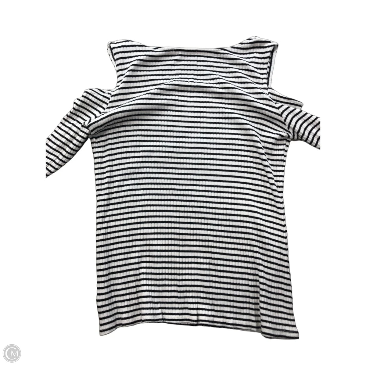 Top Long Sleeve By Red Haute In Striped Pattern, Size: L