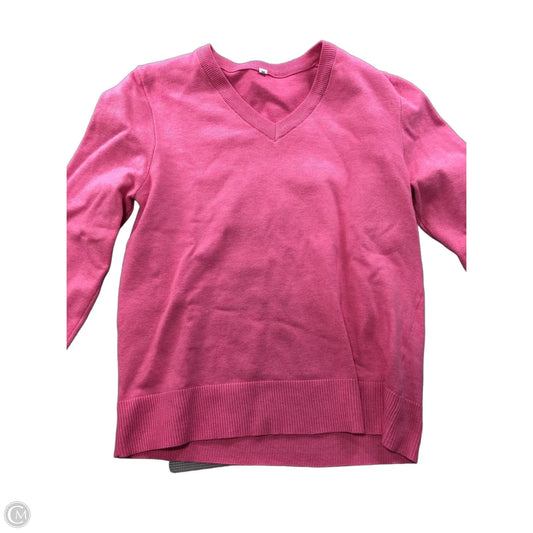 Sweater By Clothes Mentor In Pink, Size: M