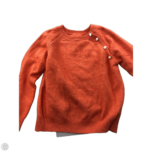 Sweater By Clothes Mentor In Orange, Size: M