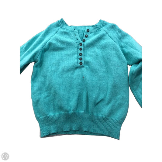 Sweater By Clothes Mentor In Teal, Size: M