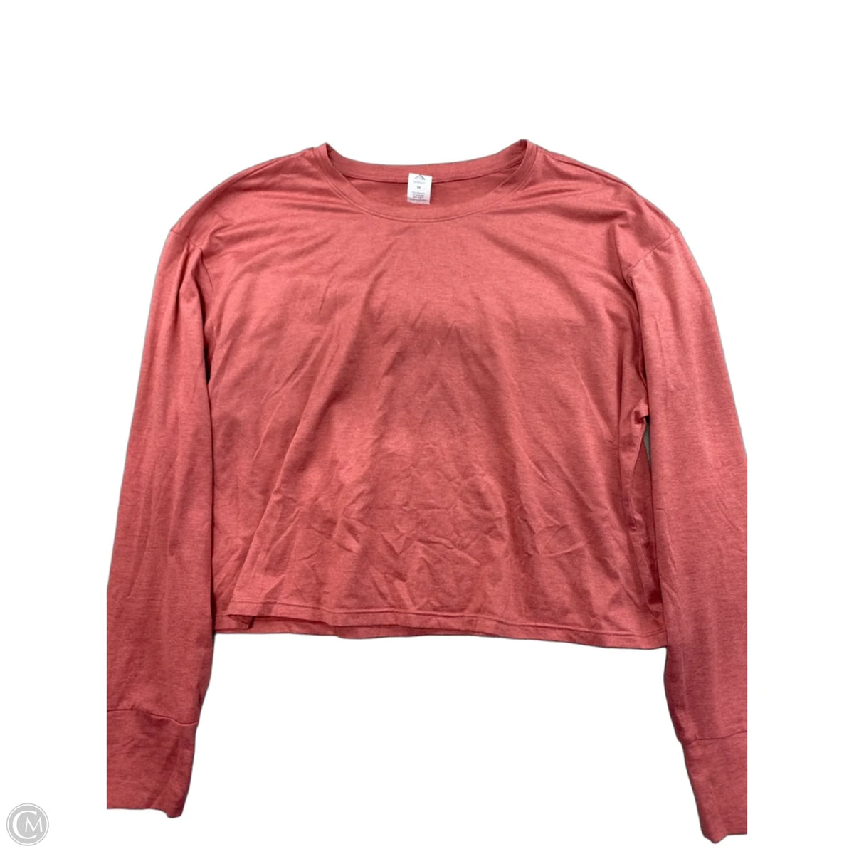 Top Long Sleeve By Xersion In Orange, Size: M