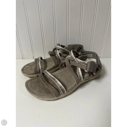Sandals Flats By Merrell In Grey, Size: 6