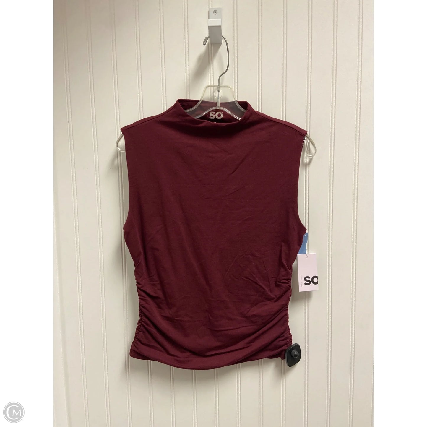 Top Sleeveless By So In Red, Size: M