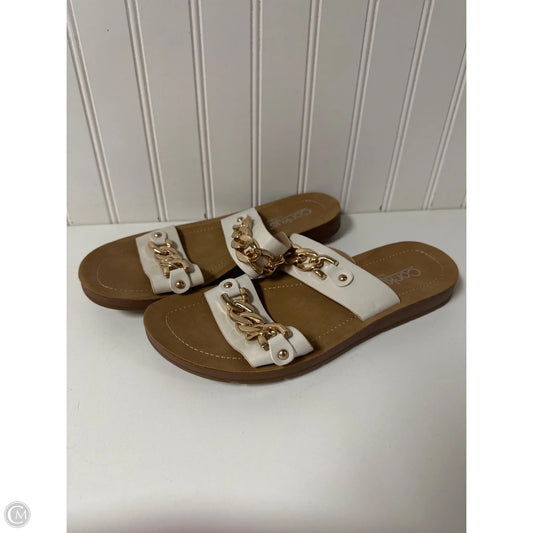 Sandals Flats By Corkys In White, Size: 8