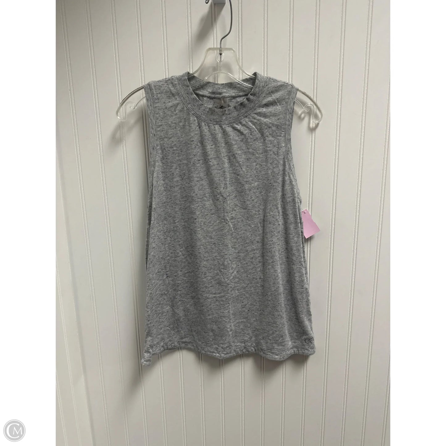 Athletic Top Short Sleeve By Calia In Grey, Size: Xs
