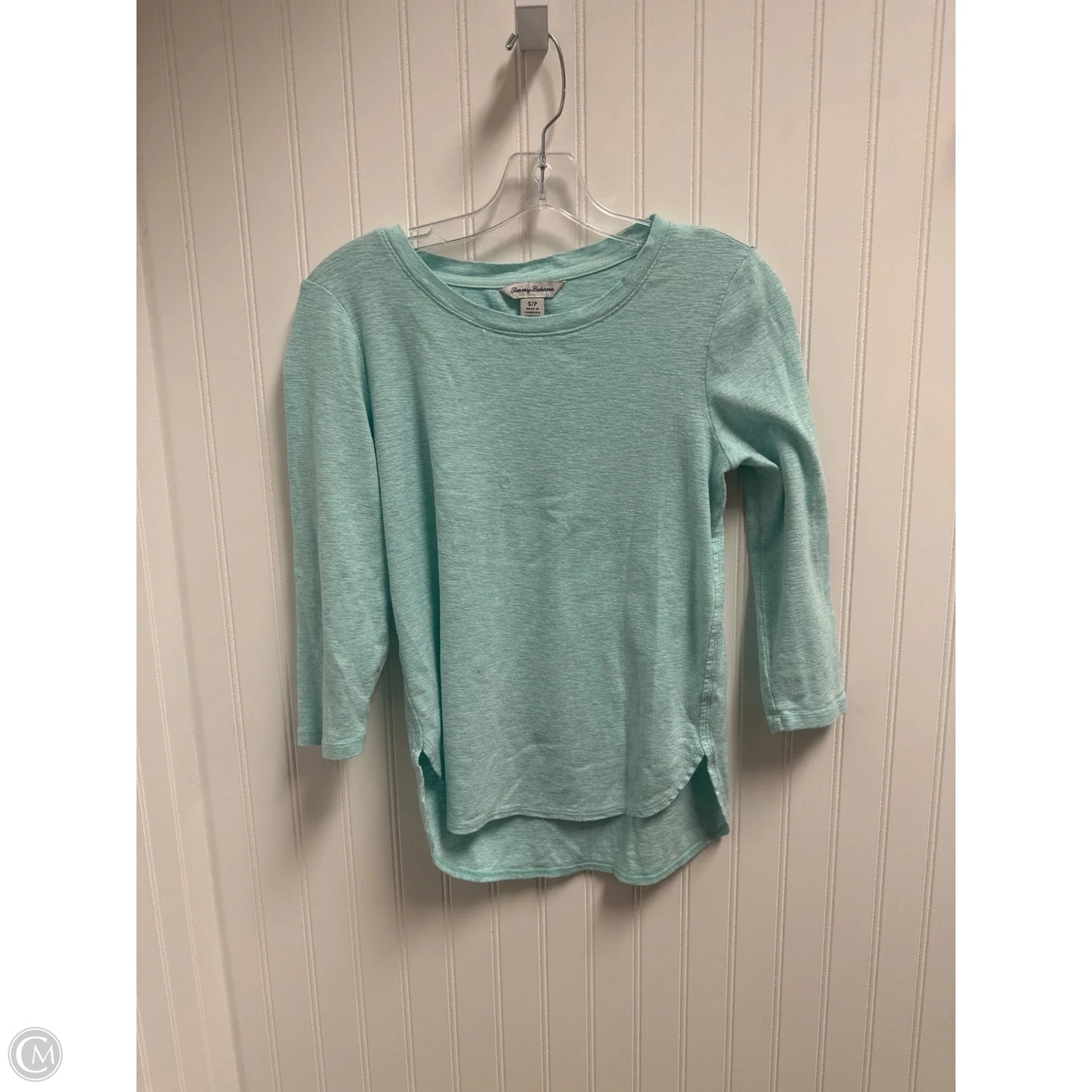 Top Long Sleeve By Tommy Bahama In Blue, Size: Sp