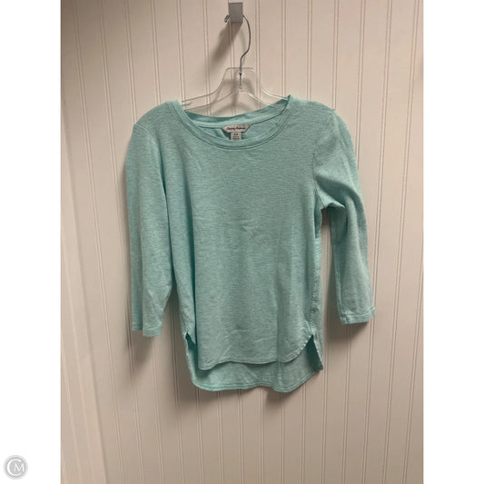 Top Long Sleeve By Tommy Bahama In Blue, Size: Sp