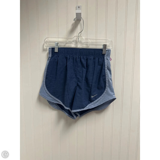 Athletic Shorts By Nike In Blue, Size: S