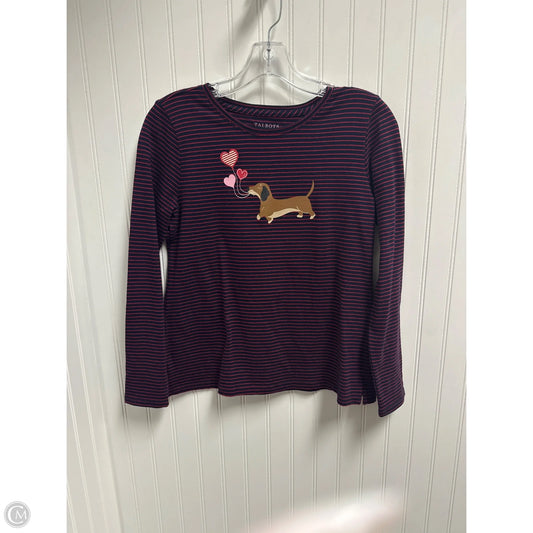 Top Long Sleeve By Talbots In Red, Size: Sp