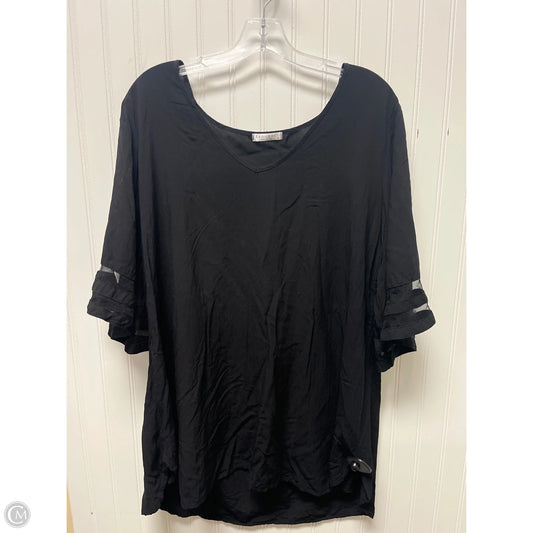 Tunic Short Sleeve By Ekouaer In Black, Size: Xl