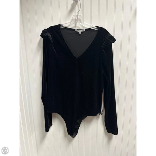 Top Long Sleeve By Celebrity Pink In Black, Size: 1x