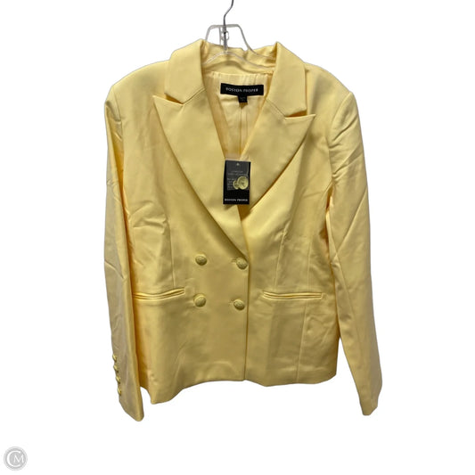 Blazer By Boston Proper In Yellow, Size: L