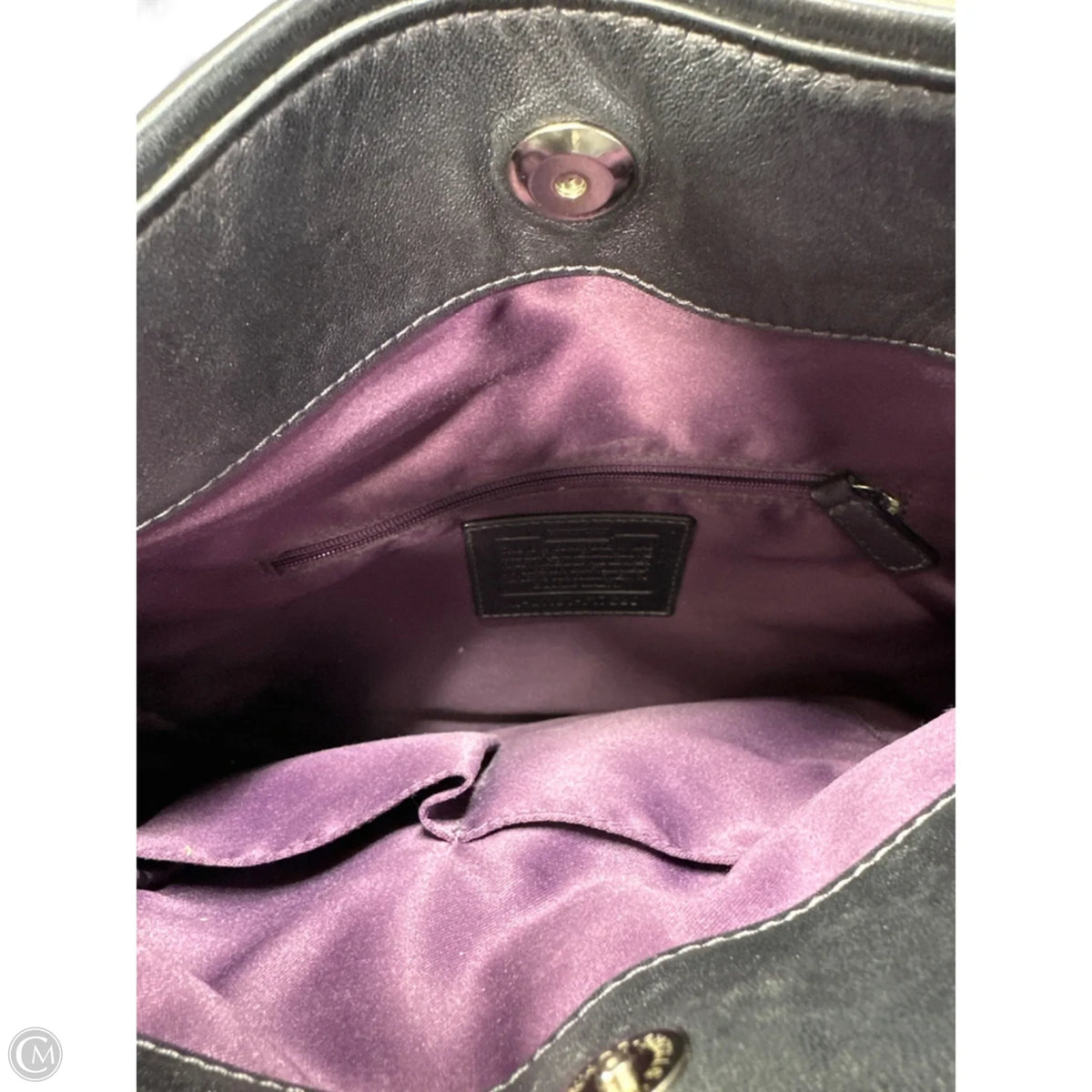 Handbag Designer By Coach, Size: Medium