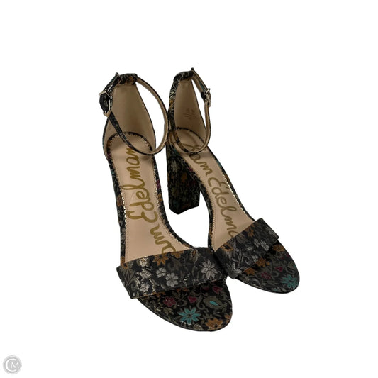 Sandals Heels Kitten By Sam Edelman In Multi-colored, Size: 10